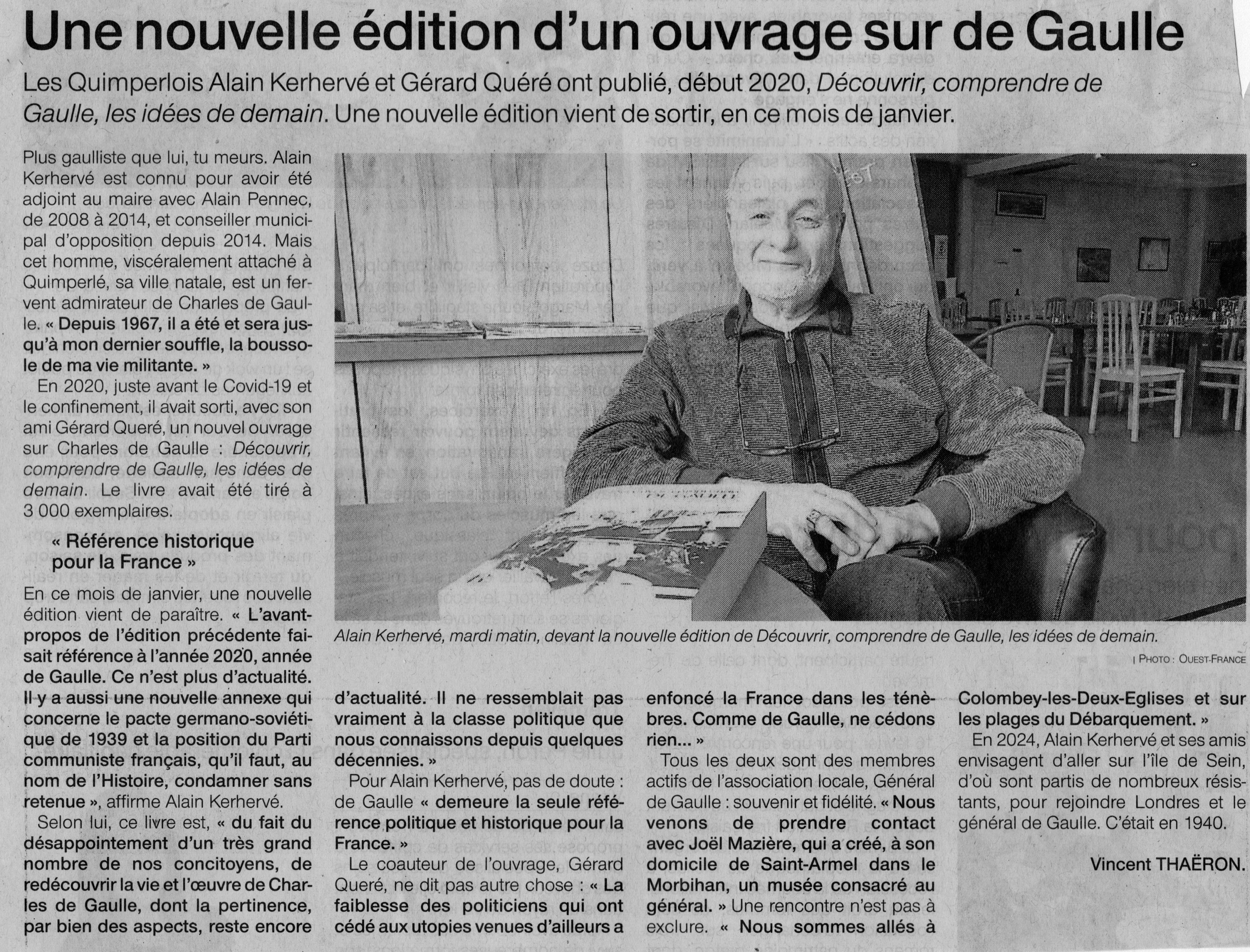 Ouest France 31/01/2024