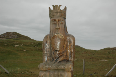 statue de la plage de lewis