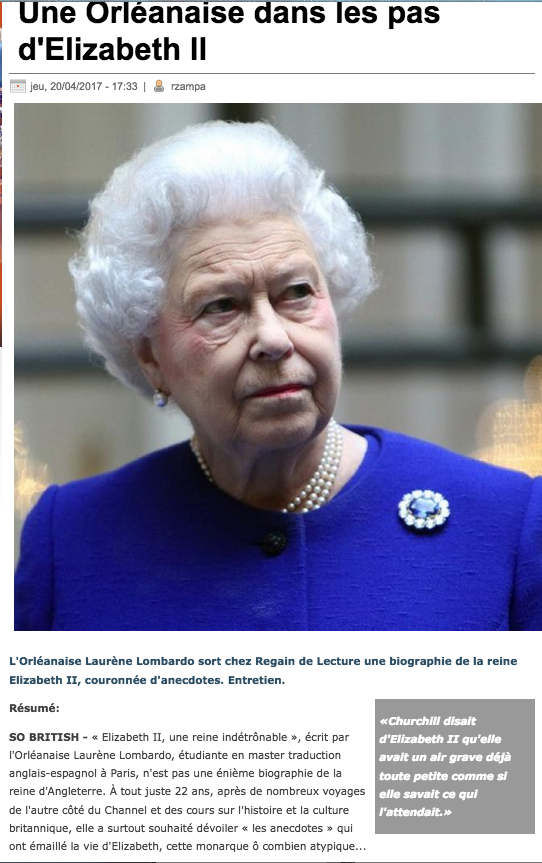 Elizabeth II Apostrophe45