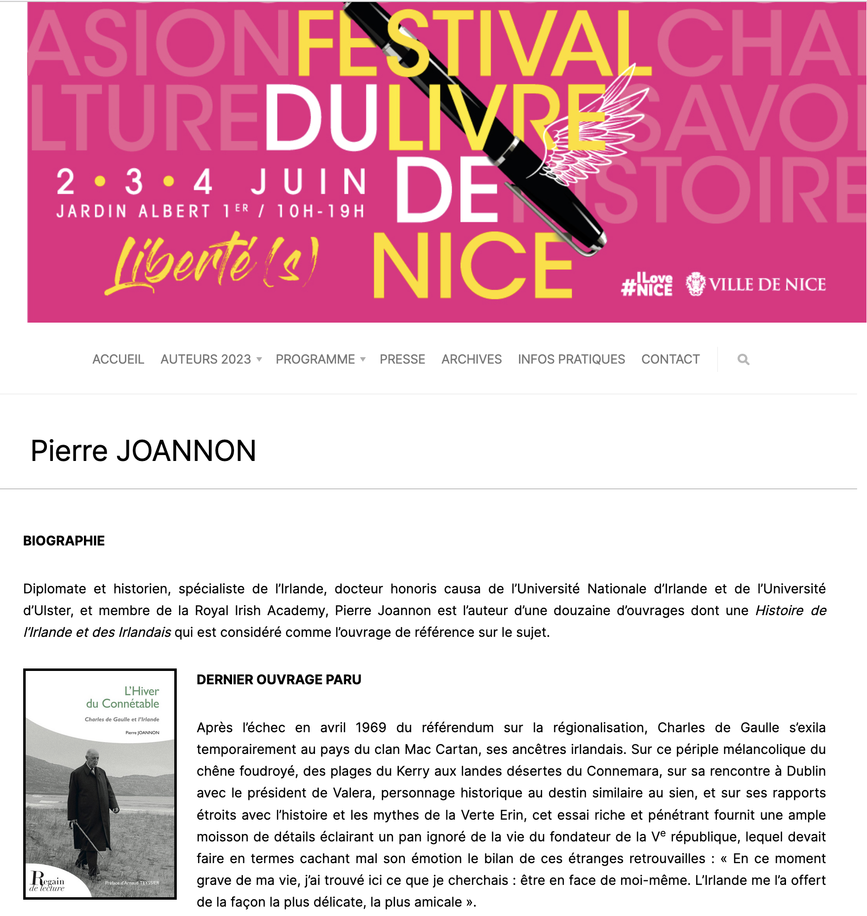 festival de Nice 2023