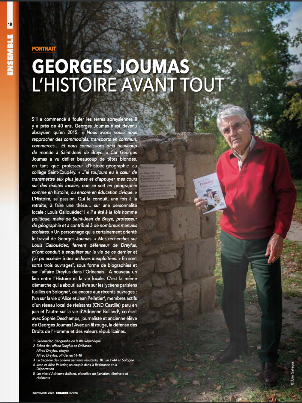 Georges Joumas novembre 2022