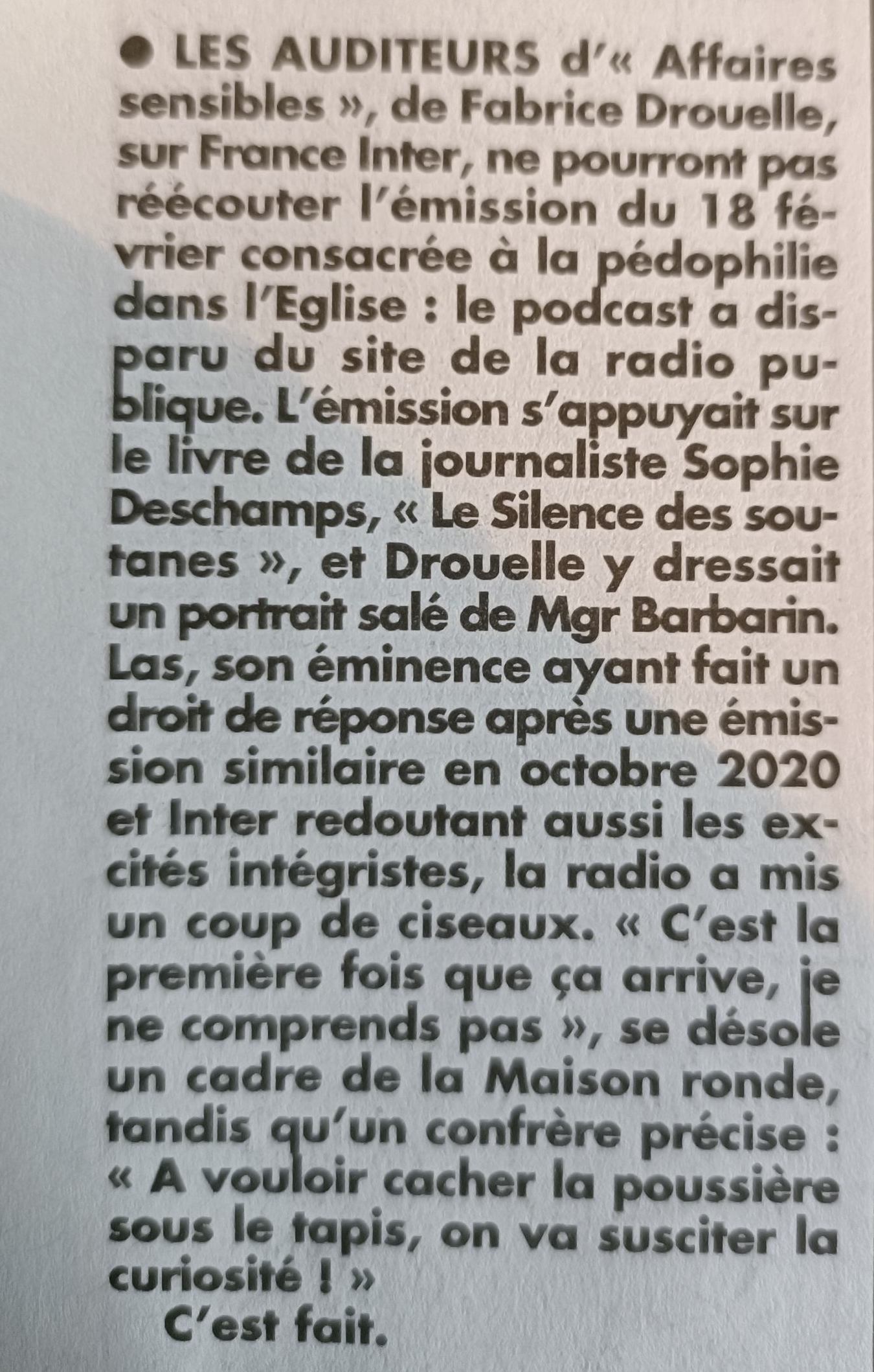 Canard Enchainé 2022 Mai