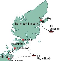 carte Lewis island